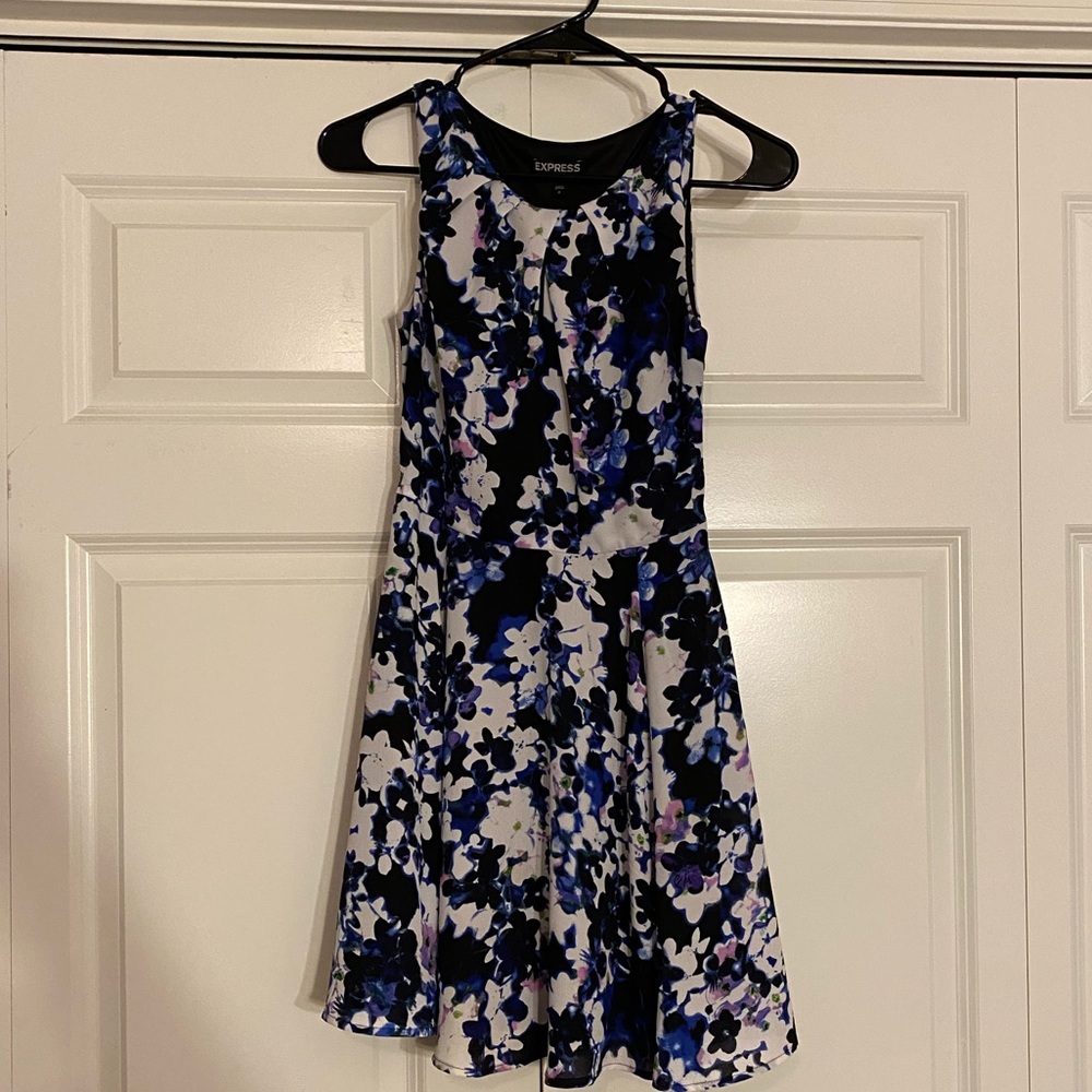 Express floral print dress